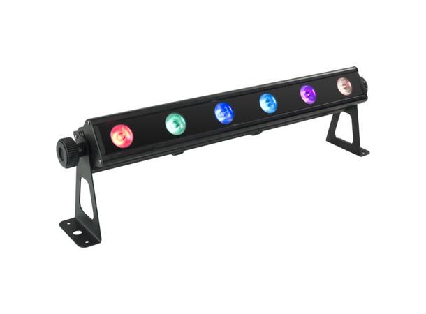 PROLIGHTS LUMIPIX6TRI LED Bar 6x3W RGB/20° beam,